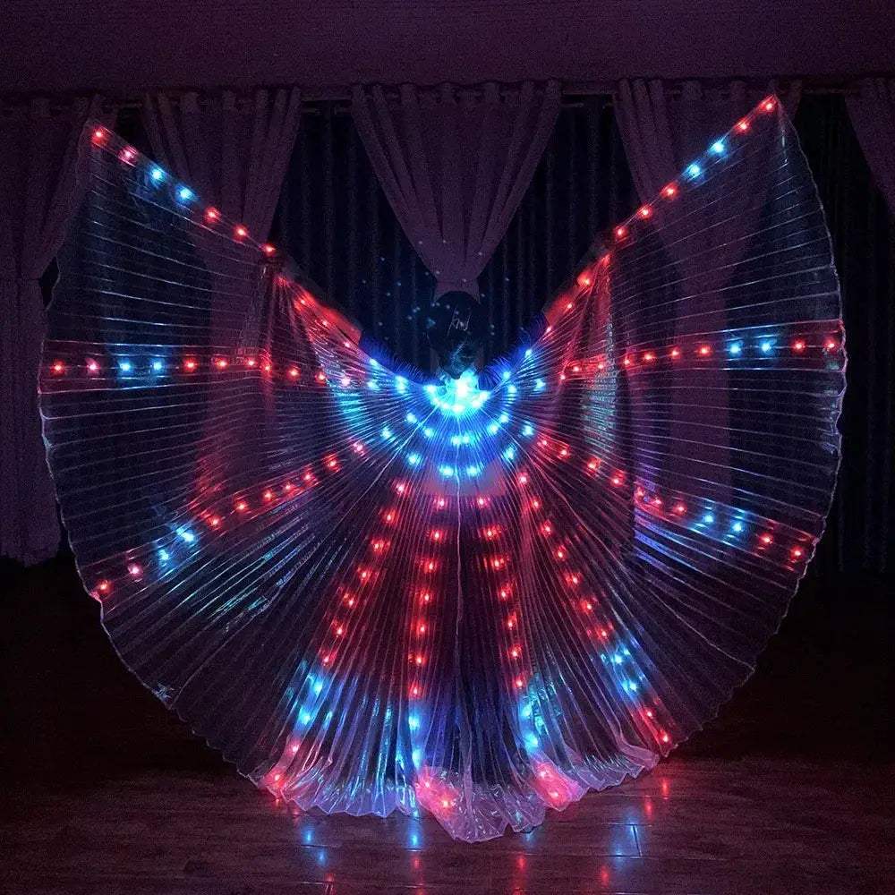 Belly Dance Isis Wings Led With Fluorescent Butterfly - ToylandEU