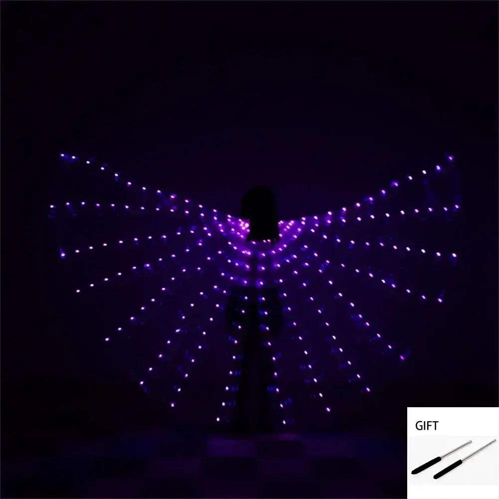 Belly Dance Isis Wings Led With Fluorescent Butterfly - ToylandEU