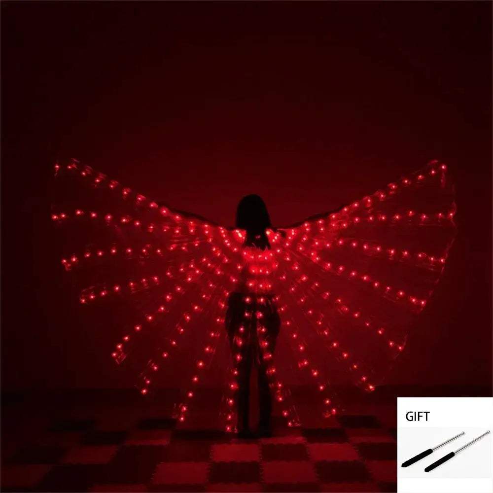 Belly Dance Isis Wings Led With Fluorescent Butterfly - ToylandEU