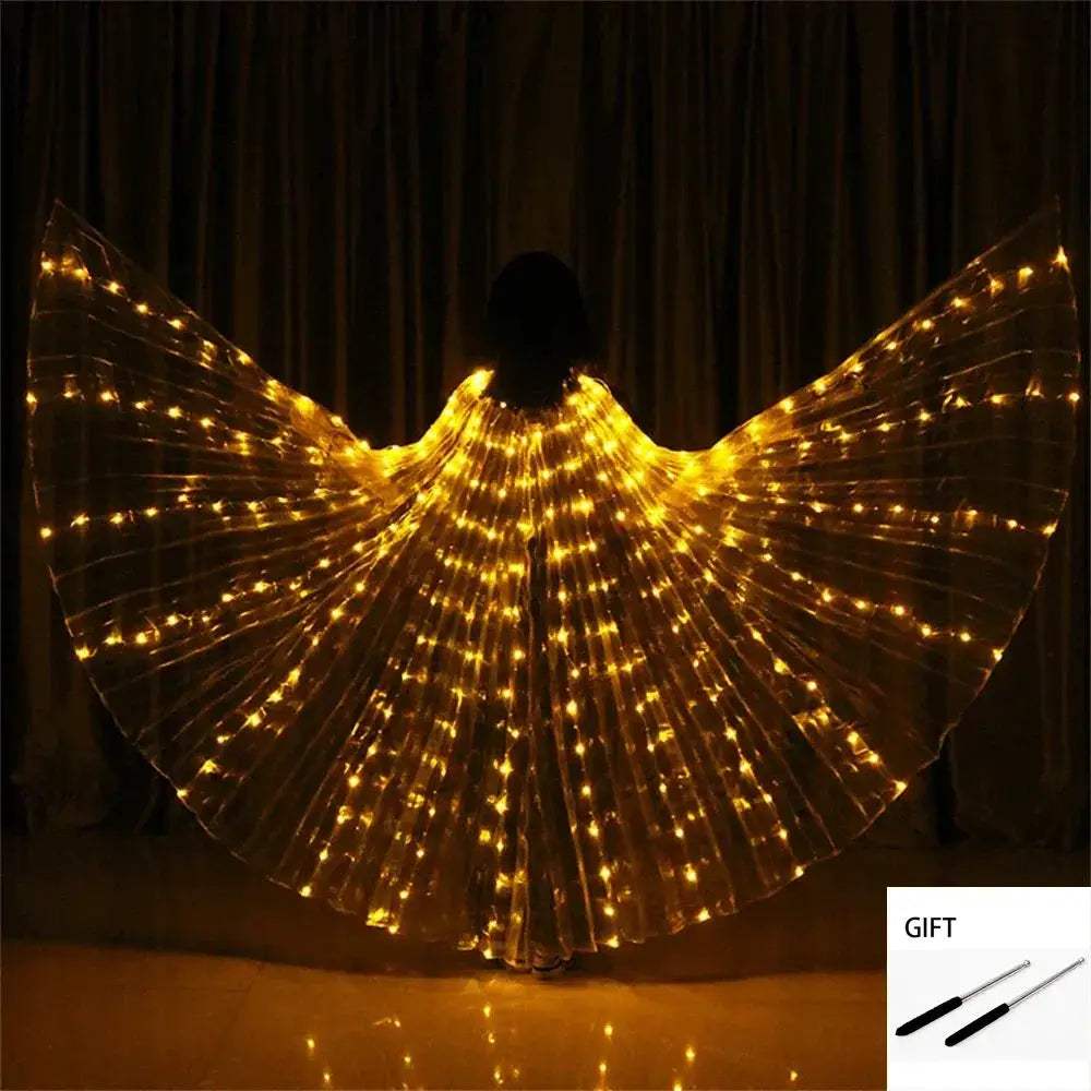 Belly Dance Isis Wings Led With Fluorescent Butterfly - ToylandEU