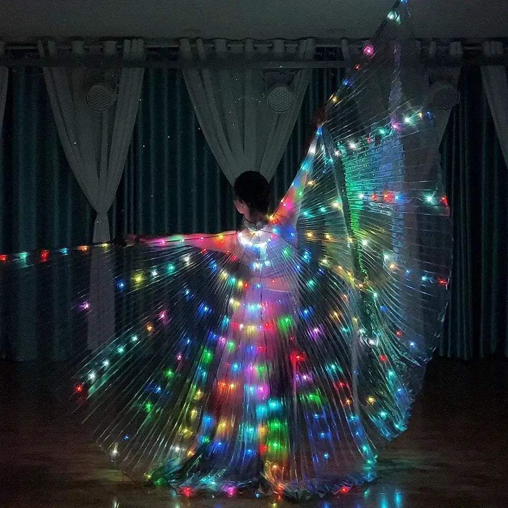 Belly Dance Isis Wings Led With Fluorescent Butterfly - ToylandEU