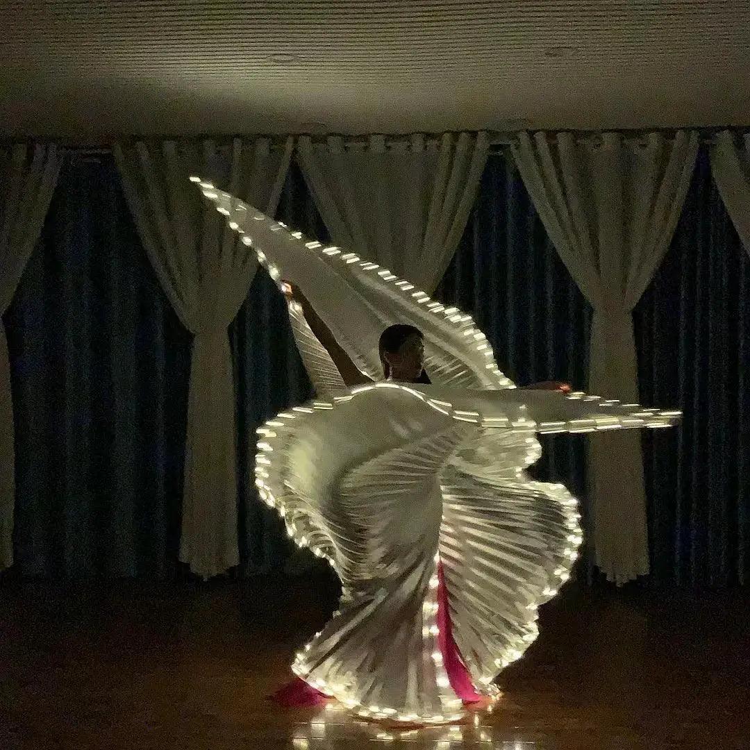  Belly Dance Isis Wings Led with Fluorescent Butterfly -  ToylandEU™