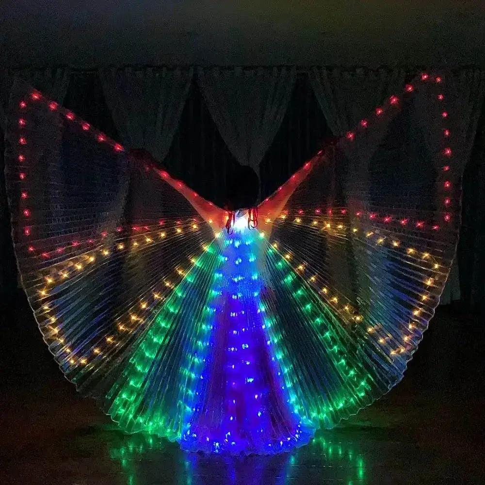  Belly Dance Isis Wings Led with Fluorescent Butterfly -  ToylandEU™