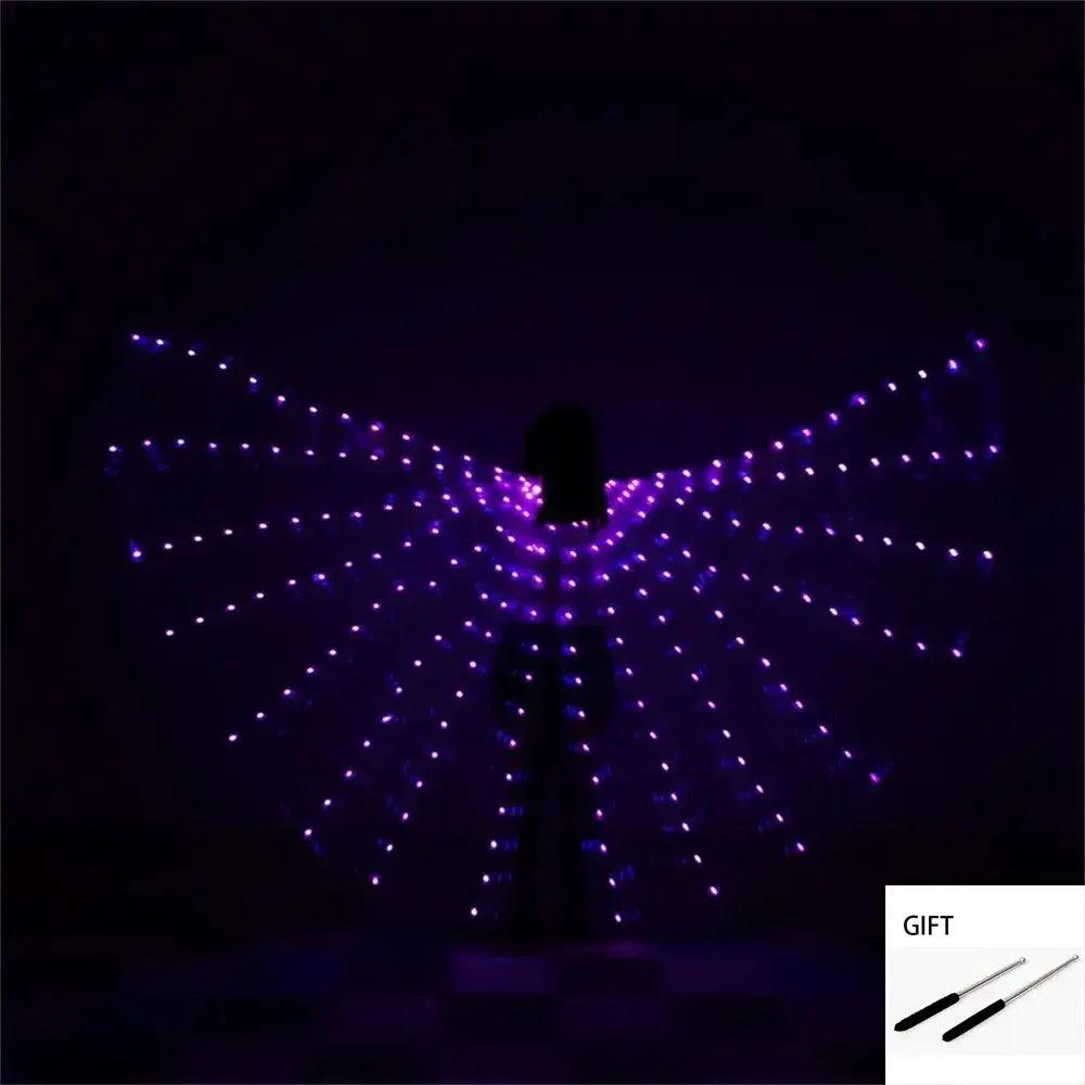  Belly Dance Isis Wings Led with Fluorescent Butterfly -  ToylandEU™