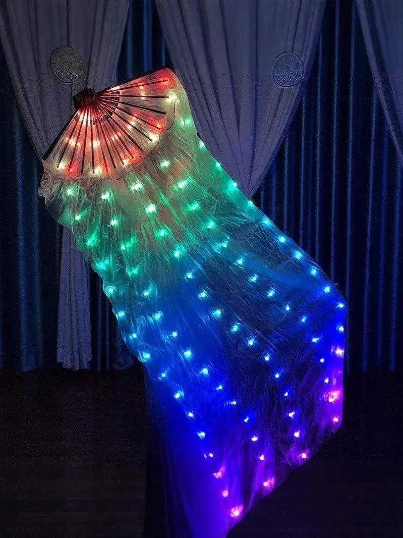 Belly Dance LED Fan Props Rechargeable Battery -  ToylandEU™