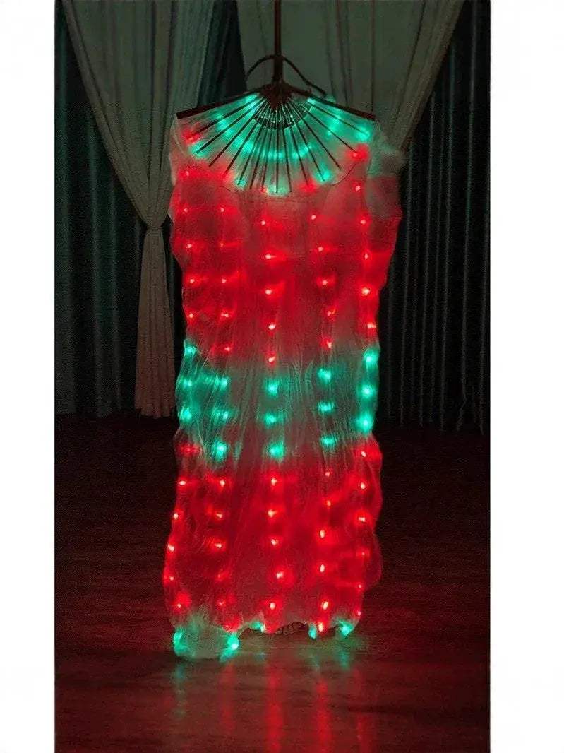 Belly Dance LED Fan Props With Rechargeable Battery - ToylandEU