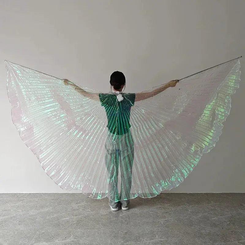  Belly Dance LED Wings Cape Light Up Stage Costume -  ToylandEU™
