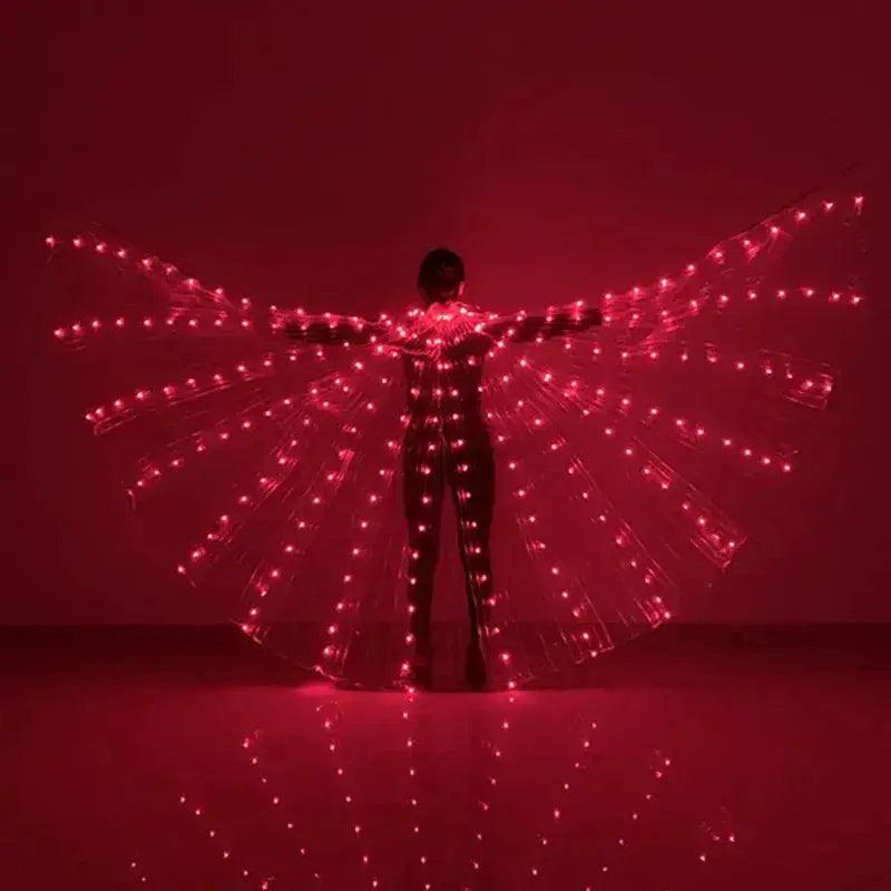  Belly Dance LED Wings Cape Light Up Stage Costume -  ToylandEU™