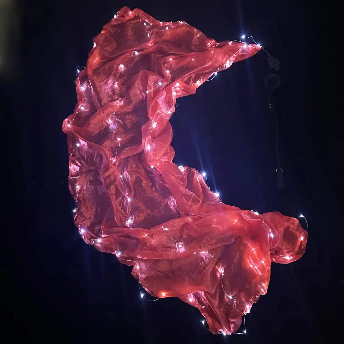  Led Light Up Belly Dance Veil 190cm Polyester Glow -  ToylandEU™