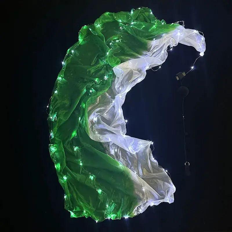  Led Light Up Belly Dance Veil 190cm Polyester Glow -  ToylandEU™