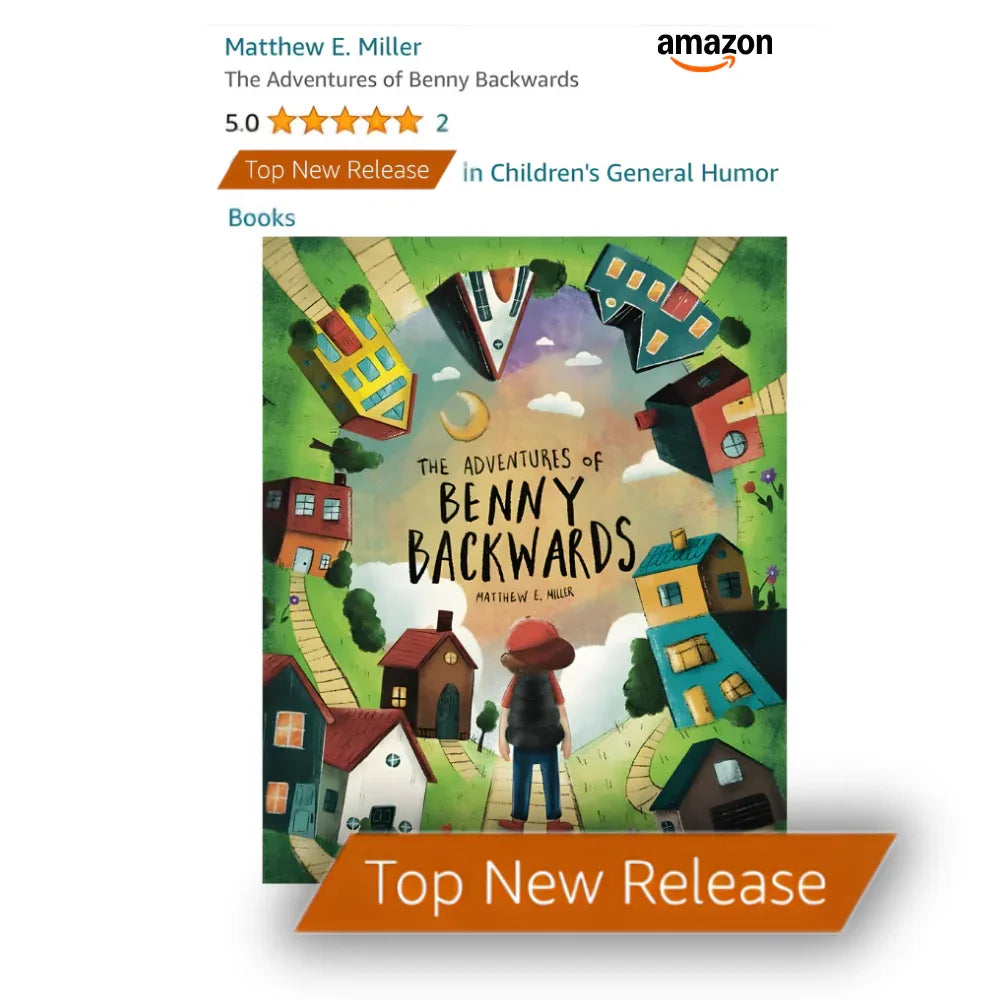 Benny Backwards Adventures Heartwarming Children's Book - ToylandEU
