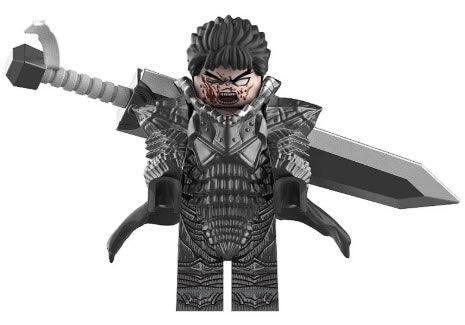 Berserk Guts with Horse Custom Minifig - ToylandEU