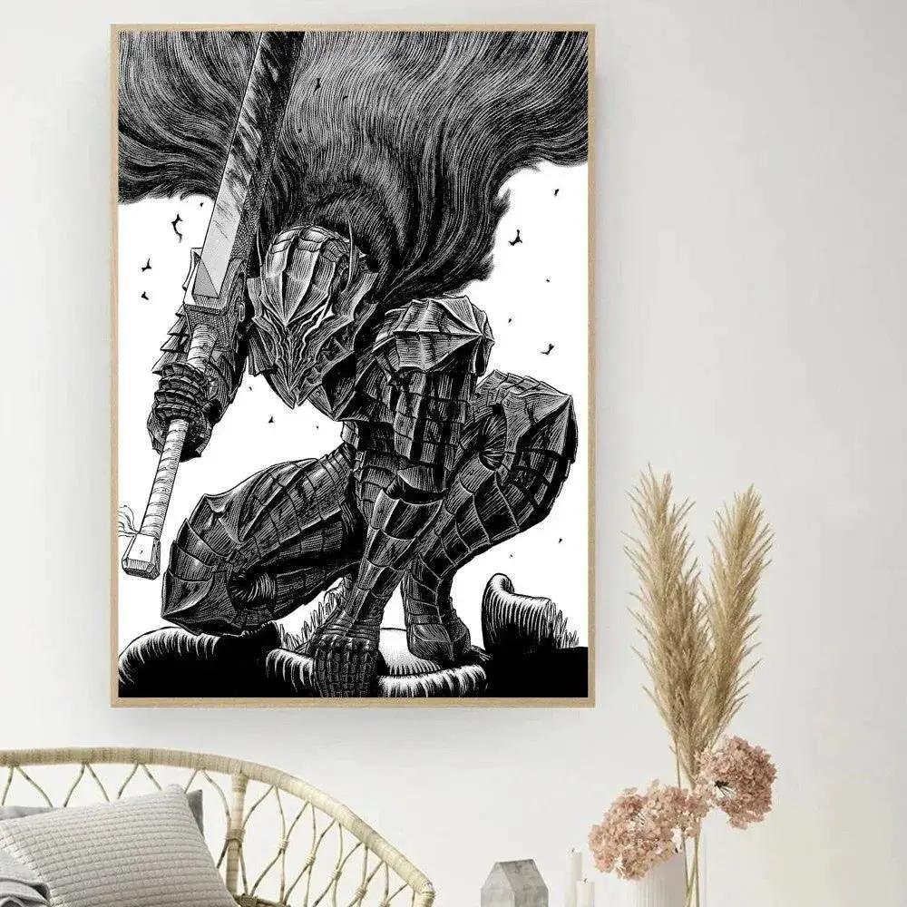  Berserk Posters, Anime Poster DIY Vintage Movie Poster Wall Art -  ToylandEU™