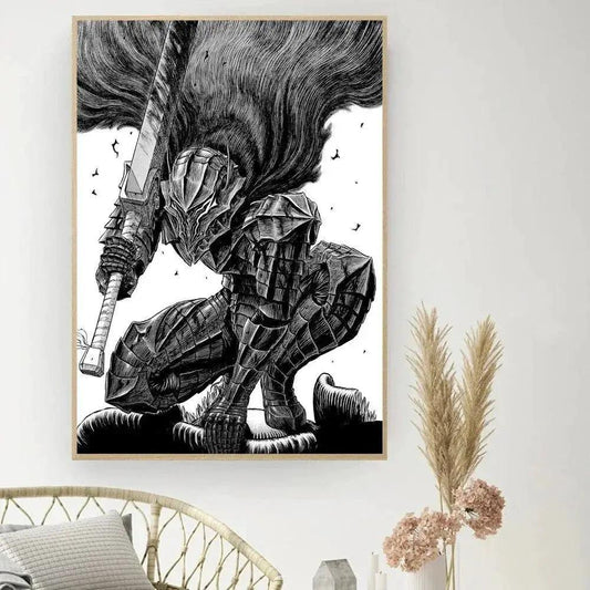  Berserk Posters, Anime Poster DIY Vintage Movie Poster Wall Art -  ToylandEU™