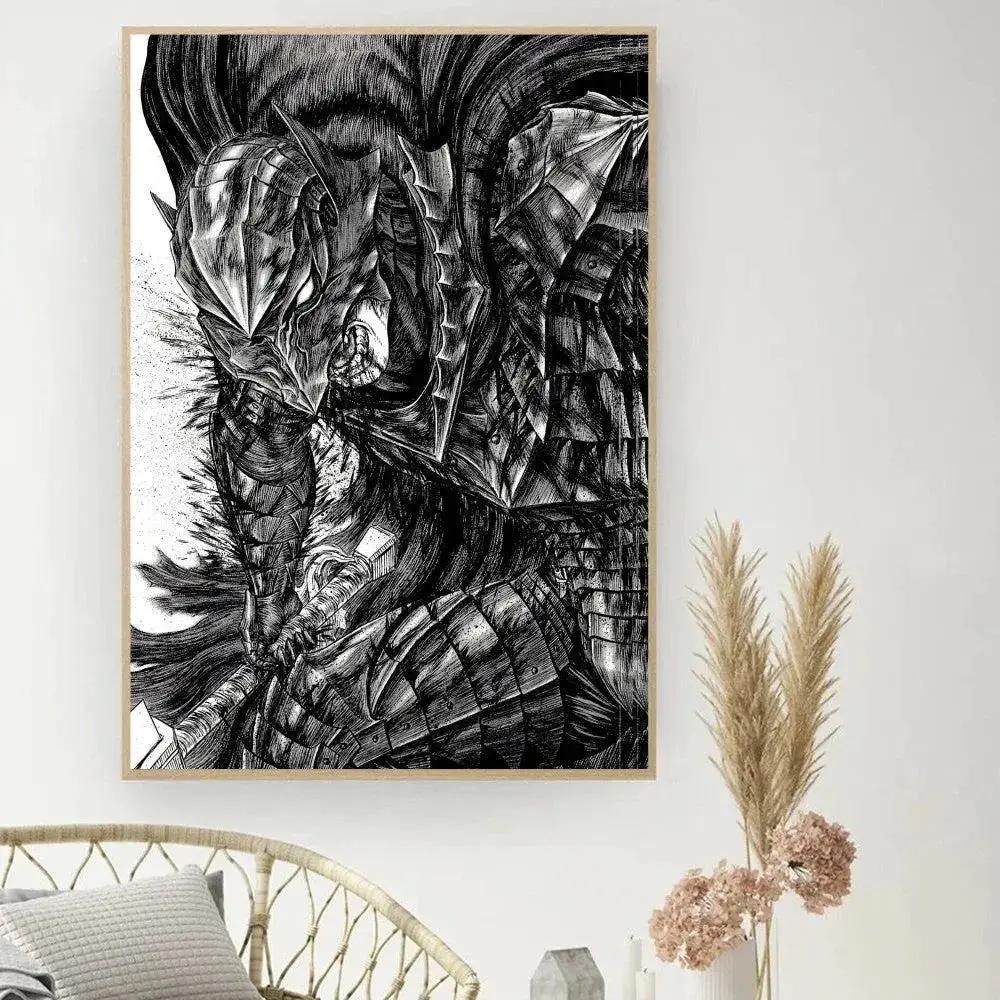  Berserk Posters, Anime Poster DIY Vintage Movie Poster Wall Art -  ToylandEU™