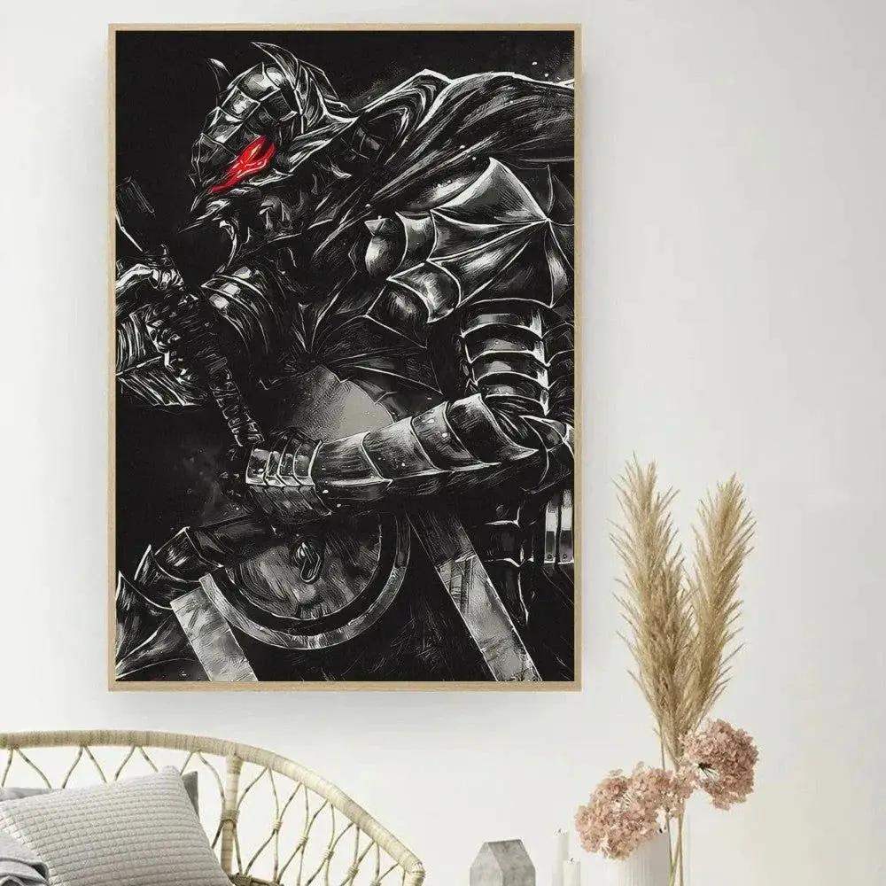 Berserk Posters, Anime Poster DIY Vintage Movie Poster Wall Art - ToylandEU