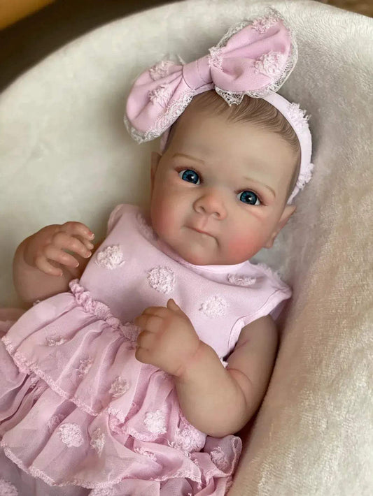  Bettie 18" Lifelike Silicone Reborn Baby Doll with Painted Hair - Bebe  -  ToylandEU™