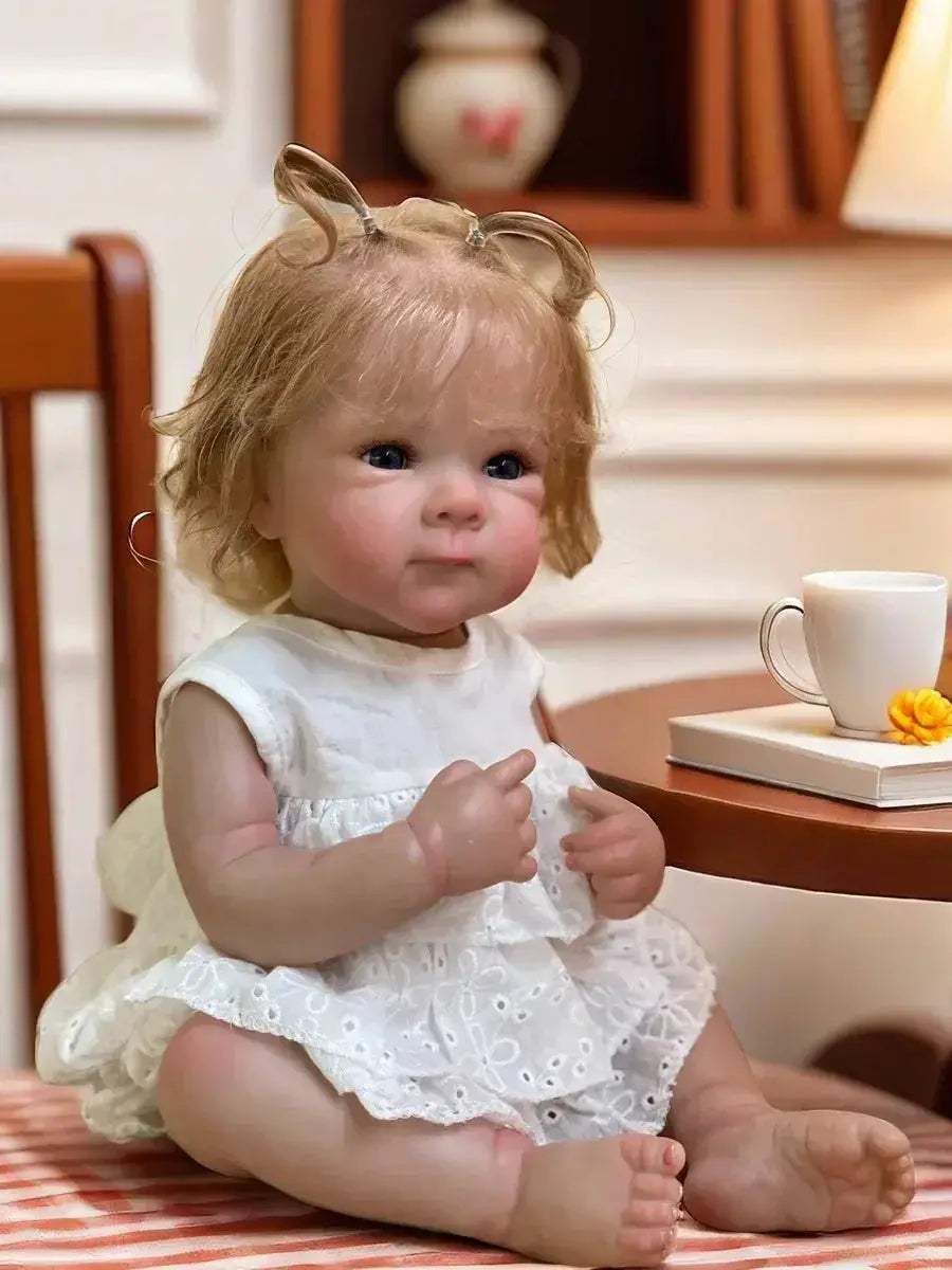  Bettie 18" Lifelike Silicone Reborn Baby Doll with Painted Hair - Bebe  -  ToylandEU™