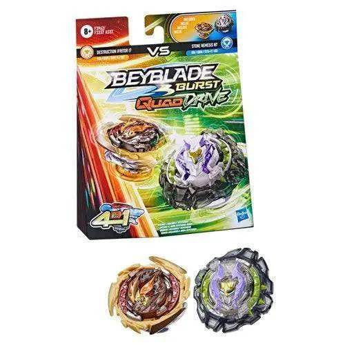 Beyblade Burst Quad Drive Dual Packs Customize For Battle - ToylandEU