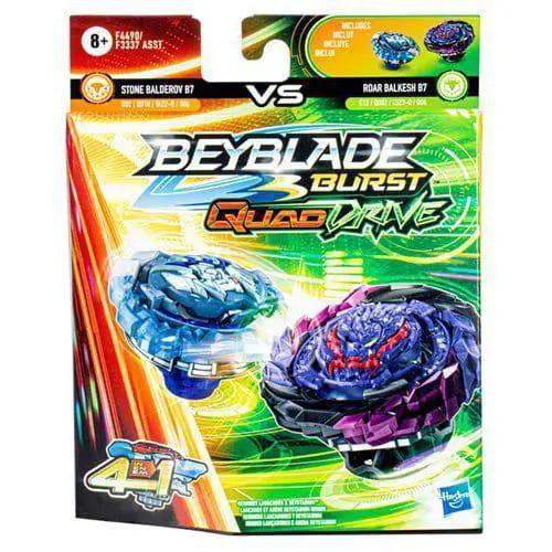 Beyblade Burst Quad Drive Dual Packs Customize For Battle - ToylandEU