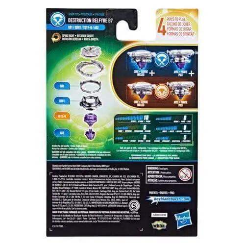 Beyblade Burst QuadDrive Destruction Belfyre Top With Launcher - ToylandEU