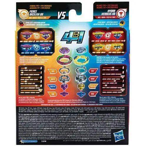 Beyblade QuadStrike Dual Pack With Customizable Modes - ToylandEU