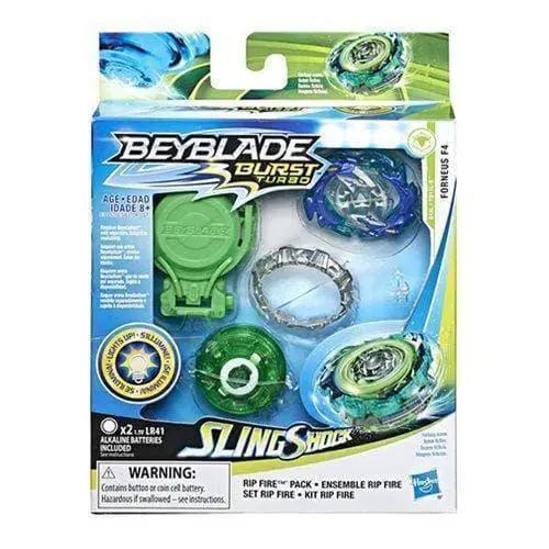 Beyblade Burst Slingshock Rip Fire Light Up Tops -  ToylandEU™