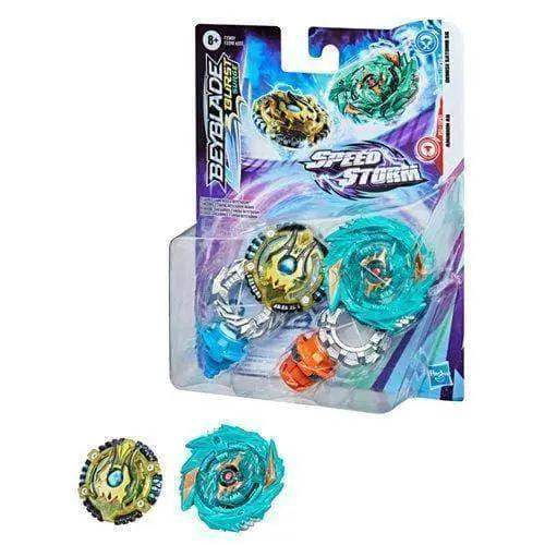 Beyblade Burst Speedstorm Dual Pack Battle Ready Demise Satomb Anubion - ToylandEU