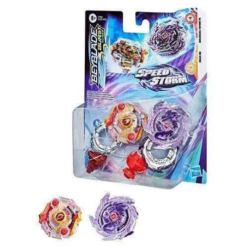 Beyblade Burst Speedstorm Dual Pack Battle Ready Demise Satomb Anubion - ToylandEU