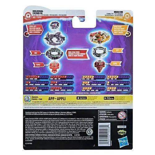 Beyblade Burst Speedstorm Dual Pack Battle Ready Demise Satomb Anubion - ToylandEU