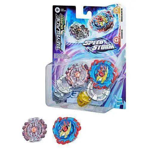 Beyblade Burst Speedstorm Dual Pack Battle Ready Demise Satomb Anubion - ToylandEU