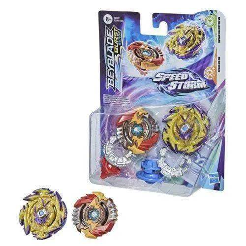 Beyblade Burst Speedstorm Dual Pack Battle Ready Demise Satomb Anubion - ToylandEU