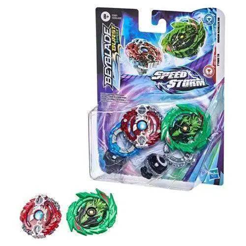 Beyblade Burst Speedstorm Dual Pack Battle Ready Demise Satomb Anubion - ToylandEU