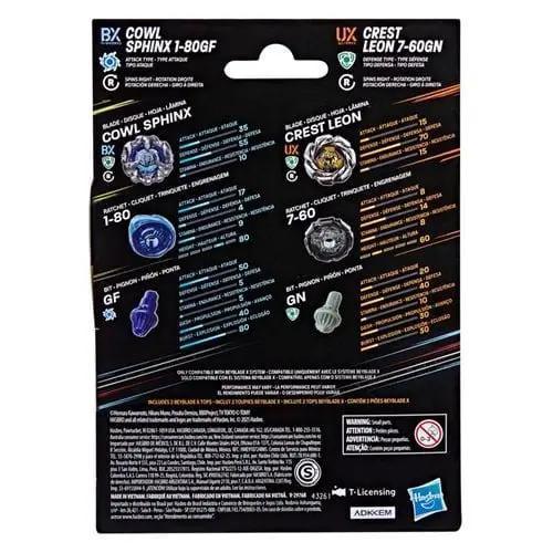  Beyblade X Dual Pack Interchangeable Tops Included -  ToylandEU™