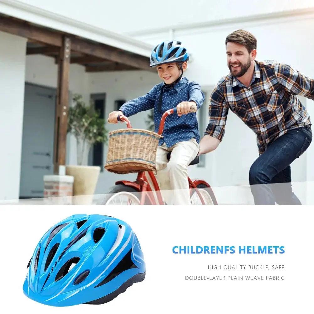  Kids Bicycle Helmet With Breathable Vents And Knee Pads -  ToylandEU™