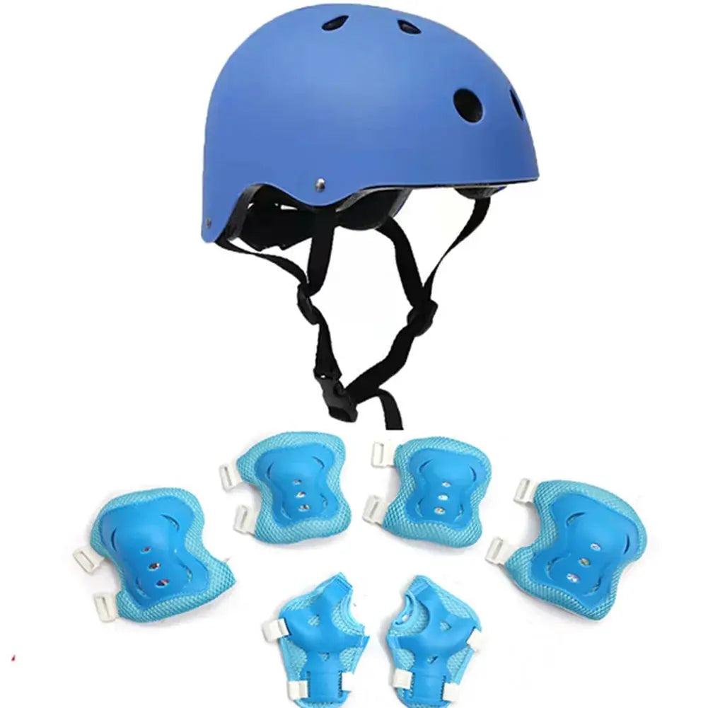  Kids Bicycle Helmet With Breathable Vents And Knee Pads -  ToylandEU™