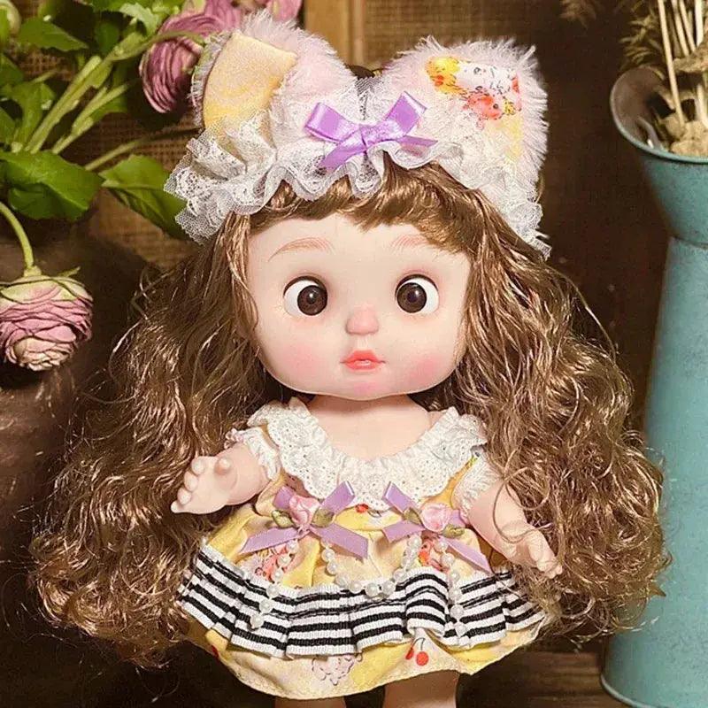  Big Head Baby Doll 25cm For Girls Premium Reborn Gift -  ToylandEU™
