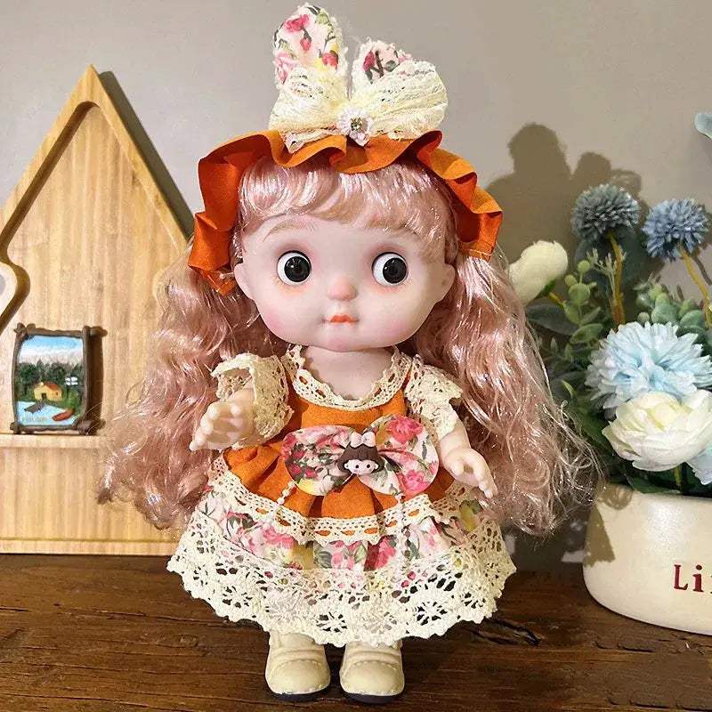  Big Head Baby Doll 25cm For Girls Premium Reborn Gift -  ToylandEU™
