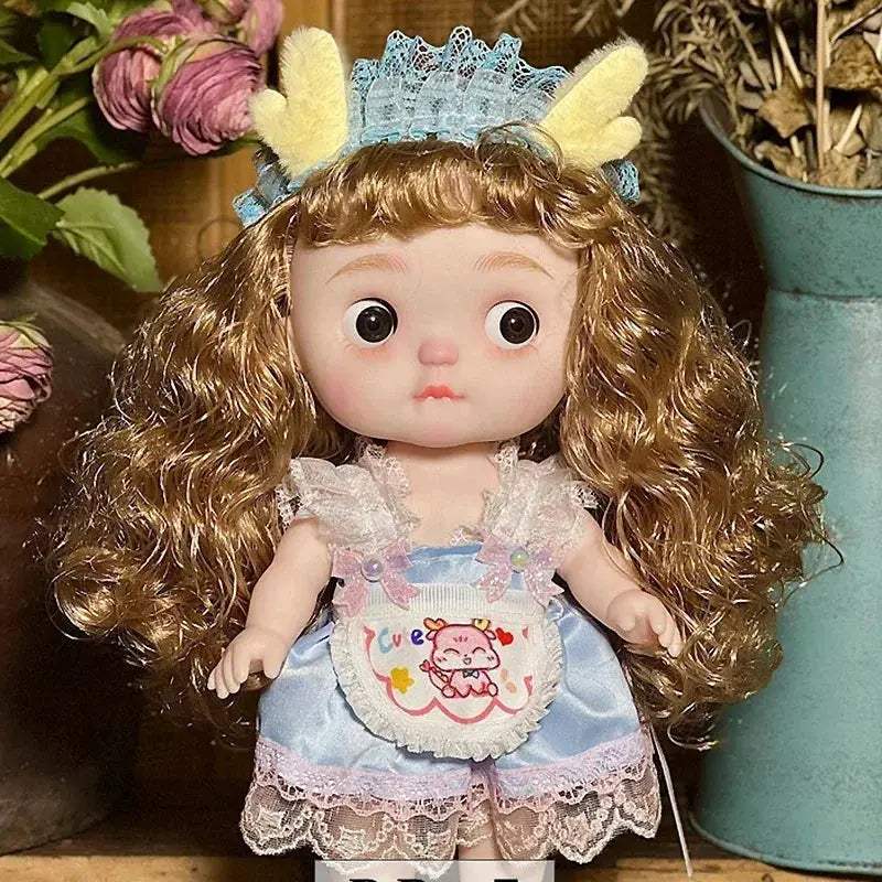  Big Head Baby Doll 25cm For Girls Premium Reborn Gift -  ToylandEU™