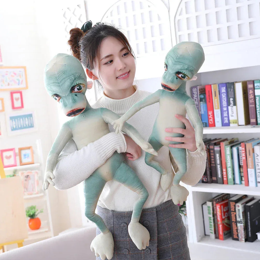 Big Headed Cartoon Alien Plush Toy For Home Decor Gift - ToylandEU