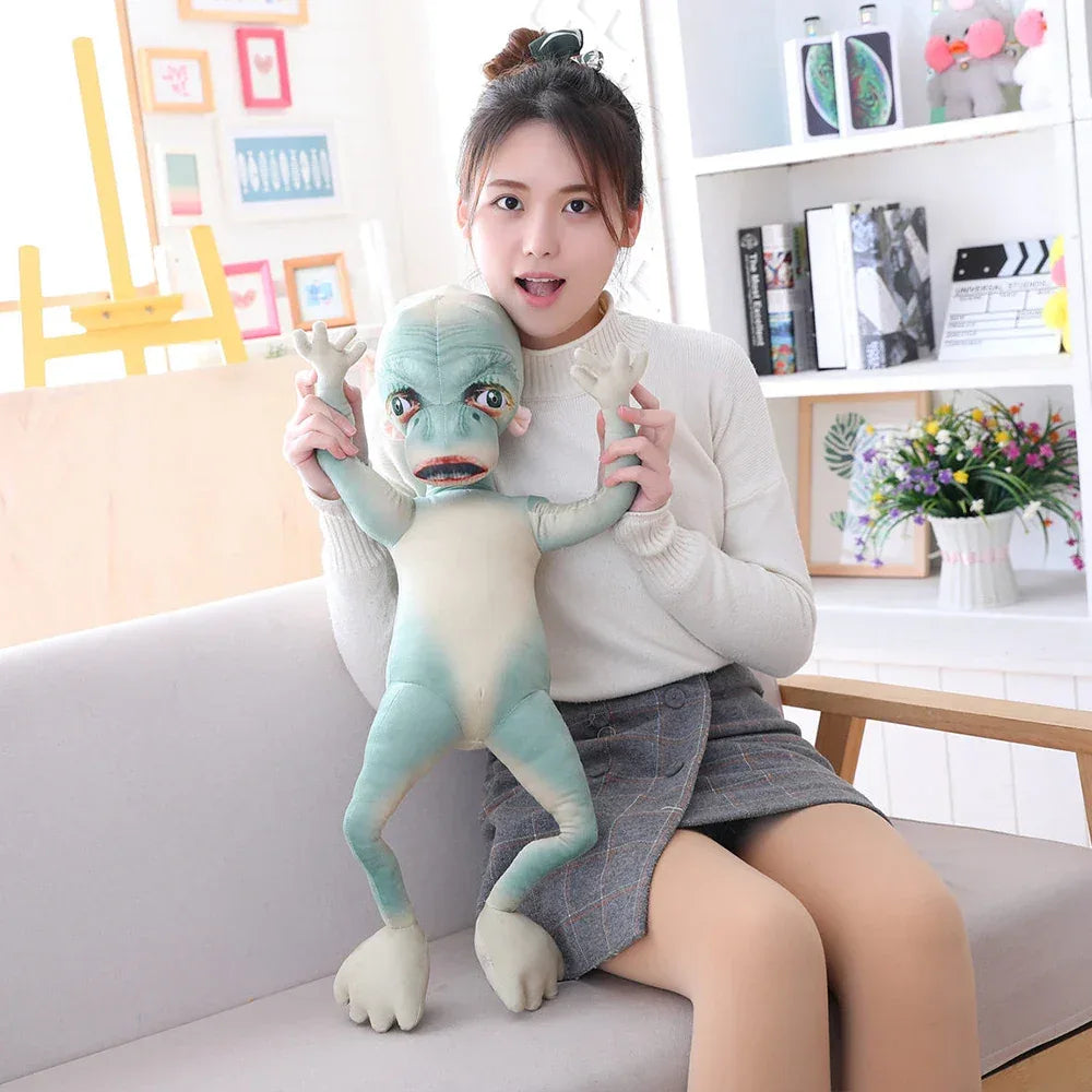 Big Headed Cartoon Alien Plush Toy For Home Decor Gift - ToylandEU