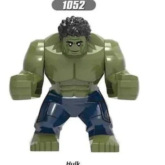 Lego Compatible Hulk Figure ABS Plastic Durable Construction For Lego Bricks And Display Figure Scale - ToylandEU