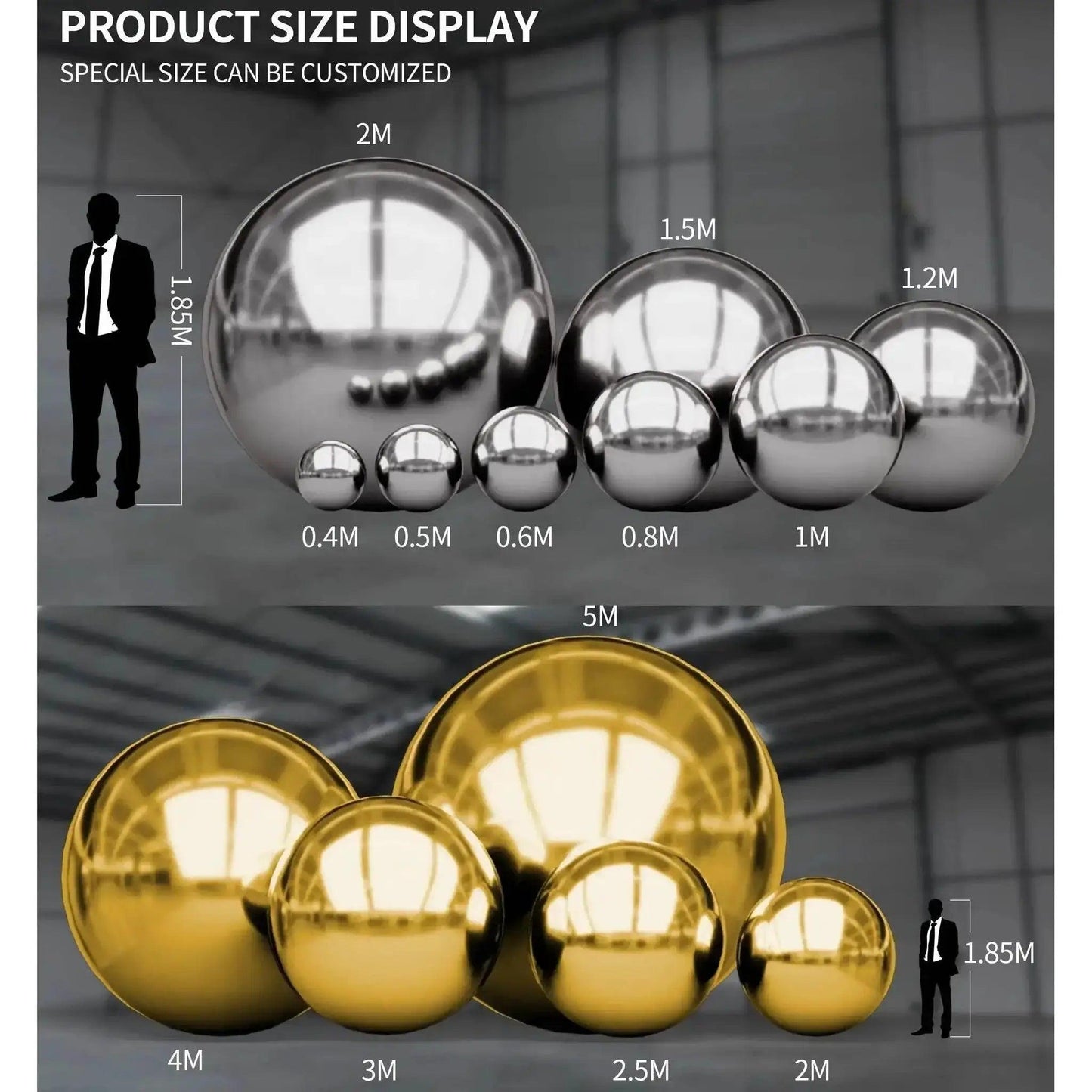  Stock 6pcs Wedding Party Decor Pink Big Shiny Balls -  ToylandEU™