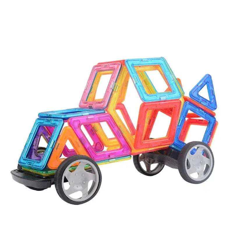 Big Size Magnetic Building Blocks For STEM Learning - ToylandEU