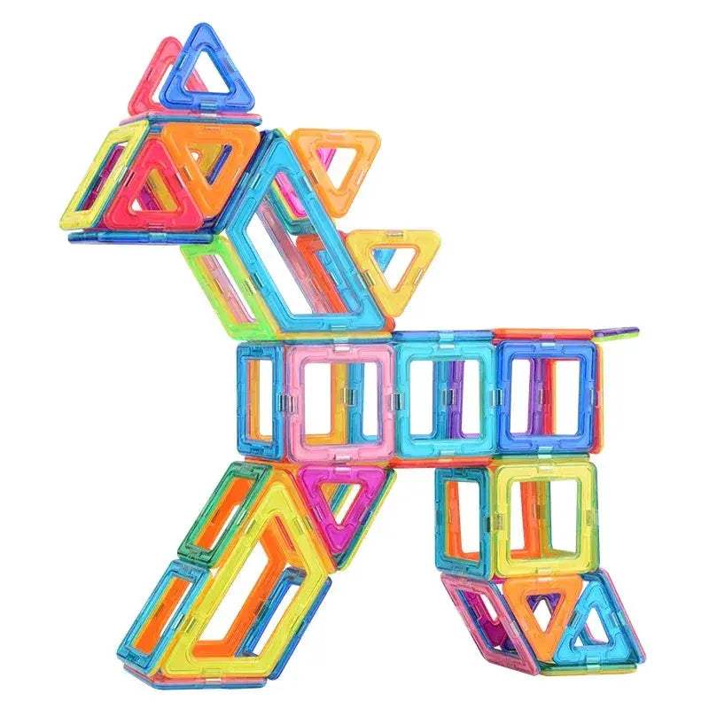Big Size Magnetic Building Blocks For STEM Learning - ToylandEU