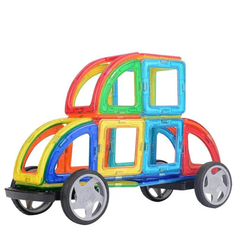 Big Size Magnetic Building Blocks For STEM Learning - ToylandEU