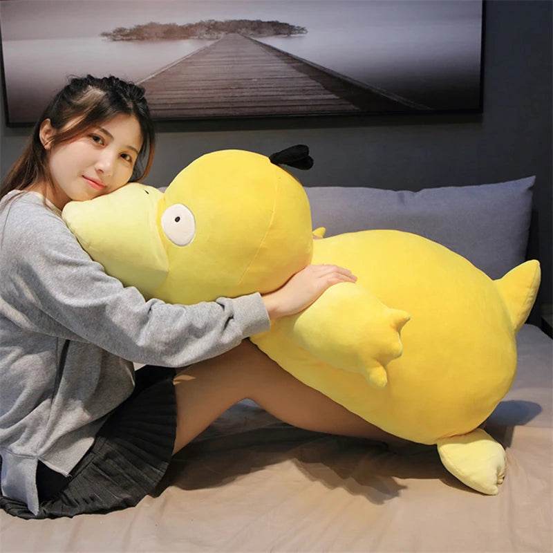 Big Size Psyduck Daze Yellow Duck Plush Pillow Home Sofa Doll Toys for Children Girlfriend Gift - ToylandEU
