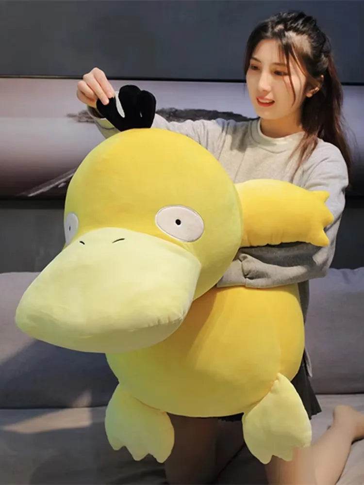 Big Size Psyduck Daze Yellow Duck Plush Pillow Home Sofa Doll Toys for Children Girlfriend Gift - ToylandEU