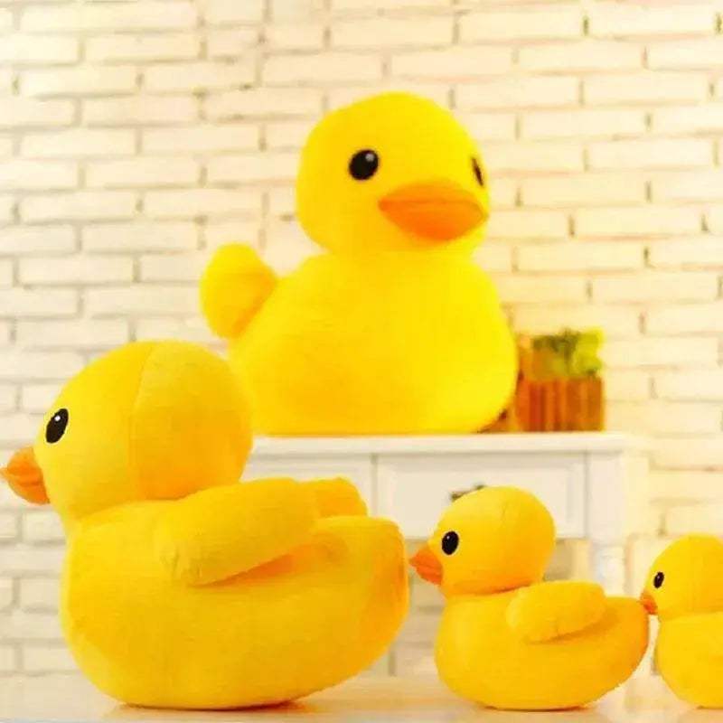  Big Yellow Duck Mini Plush Doll - Adorable Cartoon Stuffed Animal Toy  -  ToylandEU™