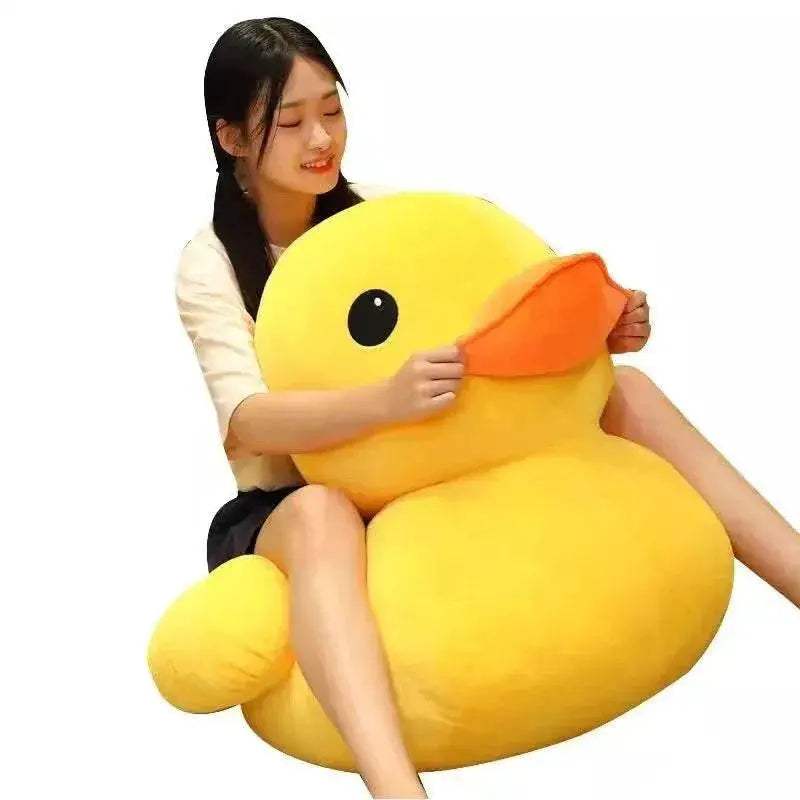  Big Yellow Duck Mini Plush Doll - Adorable Cartoon Stuffed Animal Toy  -  ToylandEU™